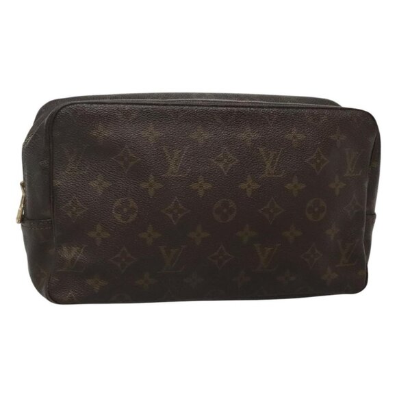 LOUIS VUITTON Monogram Trousse Toilette 28 Clutch Bag - Picture 1 of 16